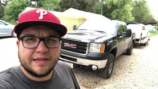 Tow Rig Truck And Trailer Walk Around by braydensdeals 136 views 3 years ago 3 minutes, 43 seconds