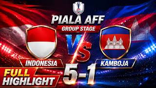 FULL HIGHLIGHT INDONESIA (5) vs (1) CAMBODIA / Asean Championship Hyundai Cup 2026