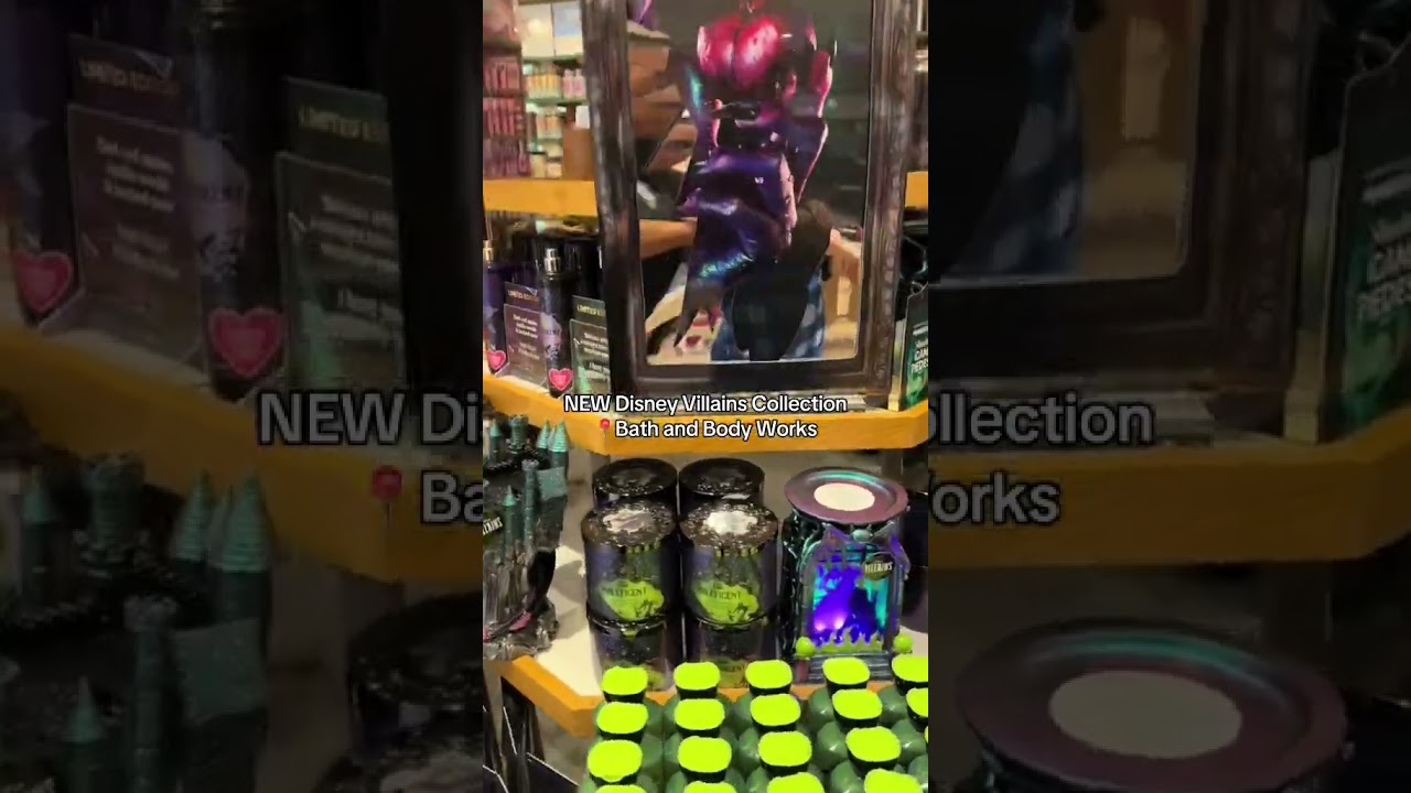 NEW DISNEY VILLAINS Collection at Bath & Body Works 2025 