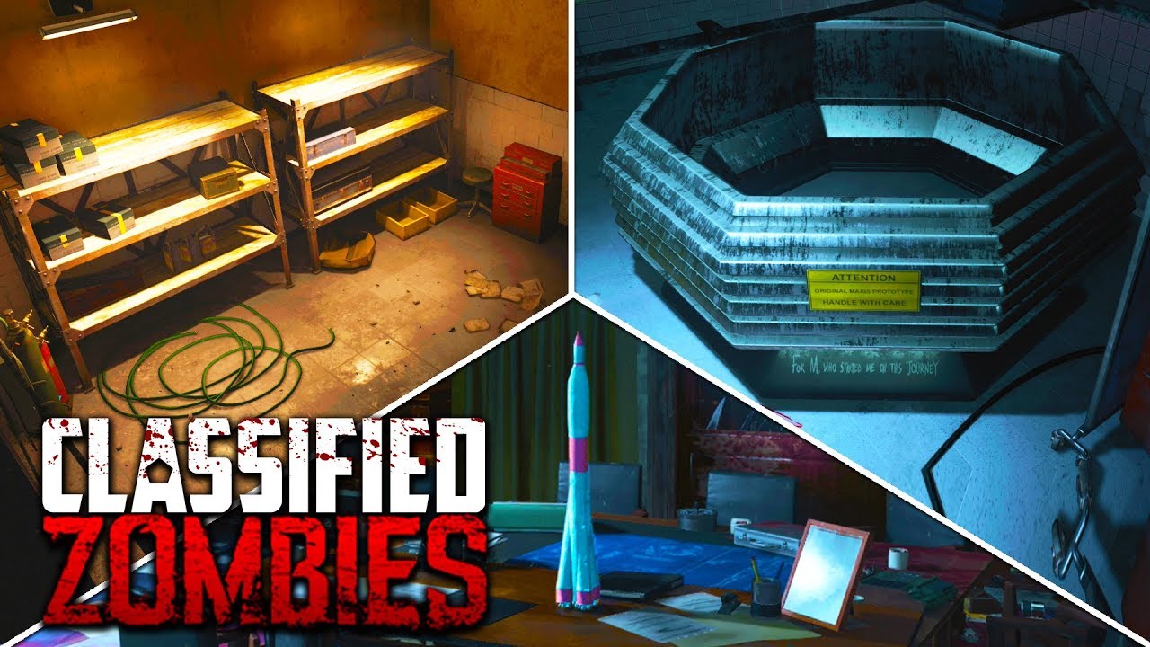 CLASSIFIED SECRETS OUTSIDE THE MAP EXPLORATION! (Black Ops 4 Zombies)