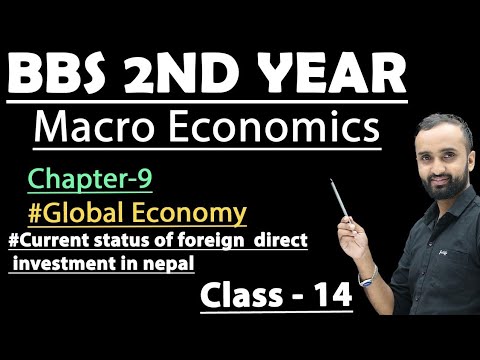 BBS 2nd year|Macroeconomic|Global economy|| current status of foreign direct investment in nepal