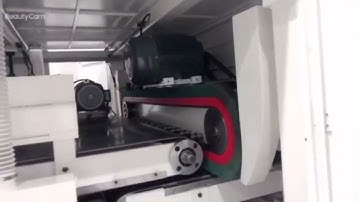 Deburring and edge rounding machine