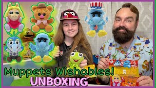 MUPPET WISHABLES Searching for them at Disney & UNBOXING New merch 2022 Sam the Eagle Kermit