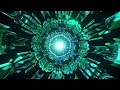 Third Eye Throat Chakra Ethnic Sacred Geometry Kaleidoscope Infinite 3d Patterns Seamless Vj Loop