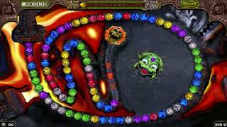 Zuma's Revenge! Level 52, 36,040 Points! In 0:27 Seconds! (Adventure Mode) (WR)