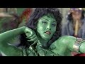 Star trek green dancing woman with long nails