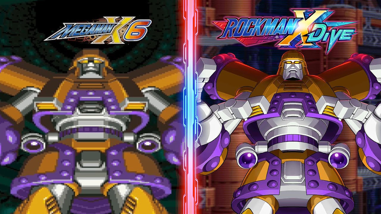 Illumina Boss Comparison - Mega Man X DiVE