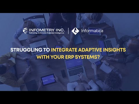 Struggling to integrate Adaptive Insights with your ERP systems?