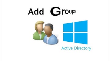 8.0 How To Create and Manage Groups on Server 2012