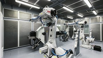 INTEC ROBOTICS MACHINE FOR SURFACE FINISHING TIMELAPSE