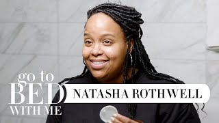 Natasha Rothwell's Nighttime Skincare Routine | Go To Bed With Me | Harper's BAZAAR