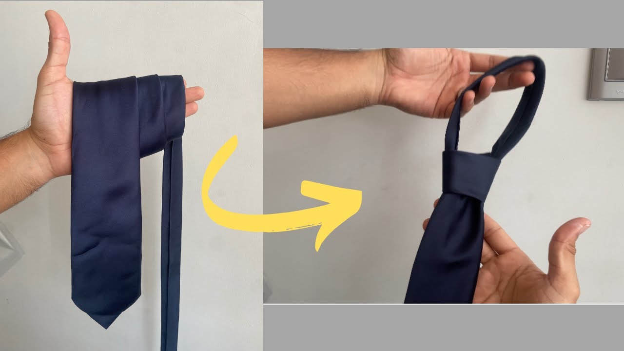 Cómo atar nudo de corbata en 3 pasos ¡MUY FÁCIL! - YouTube