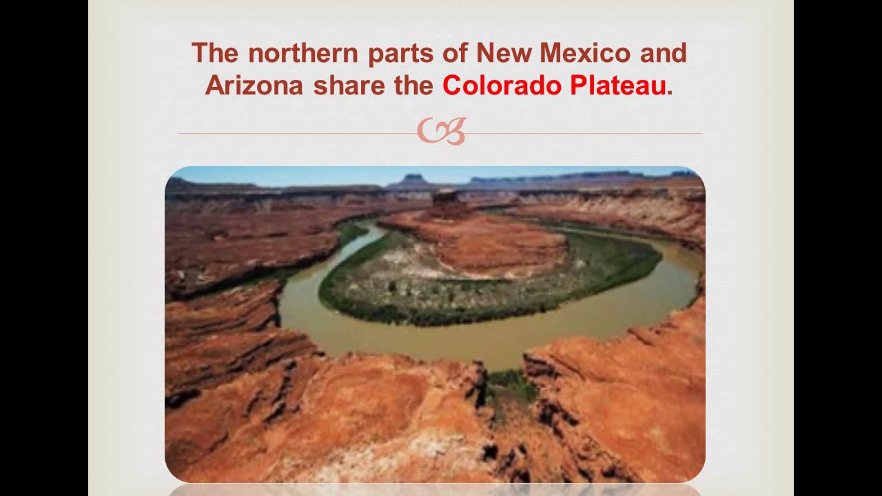 Geography of the Southwest