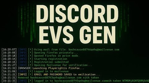 Discord token gen 2025 || Discord Ev gen || Discord Account Generator #tokengen #discord #tool