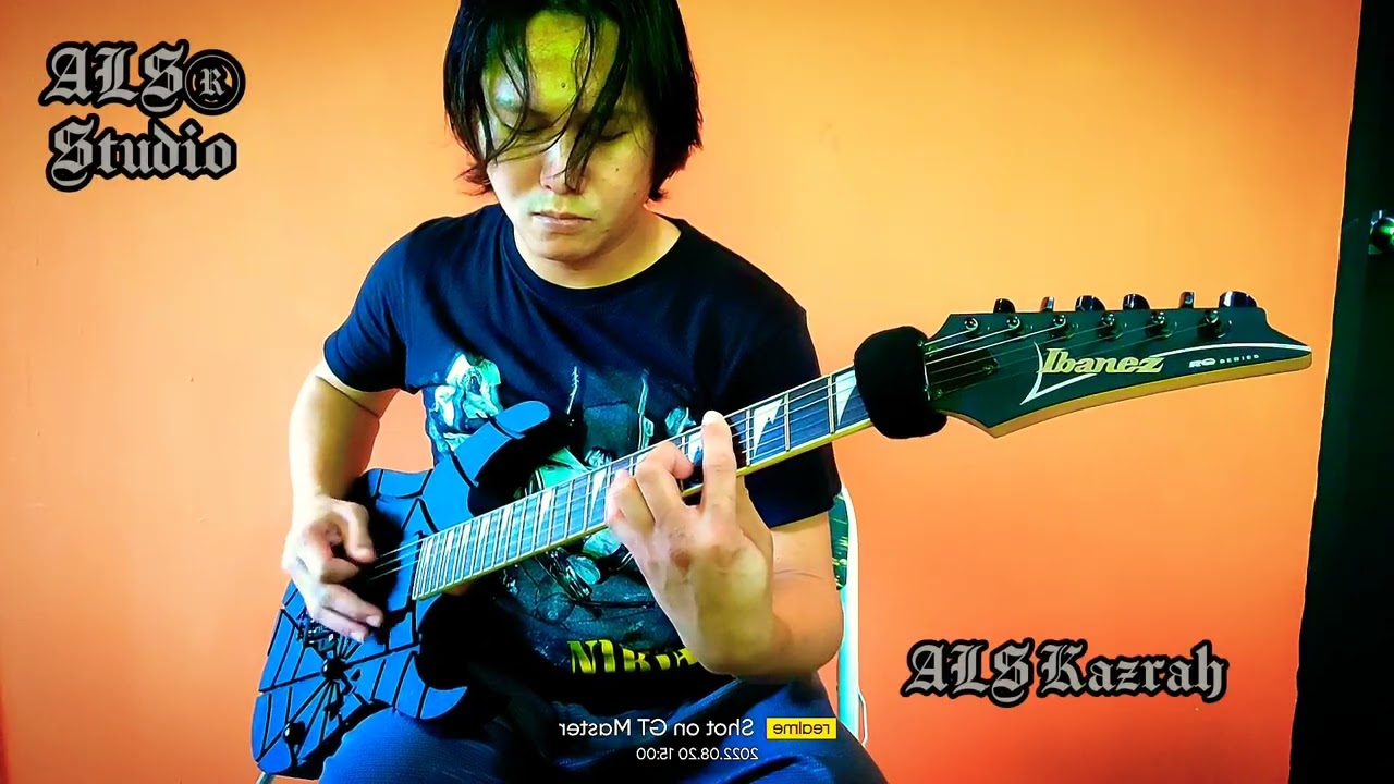 Ibanez RG Spider Flat Black Indonesia Demo Direct Sound Blackstar Amp 10watt By ALS® 