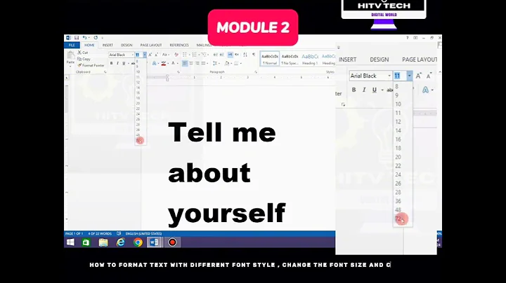 Master Microsoft Word Basics: Text Formatting Tips & Practical Guide for Beginners!