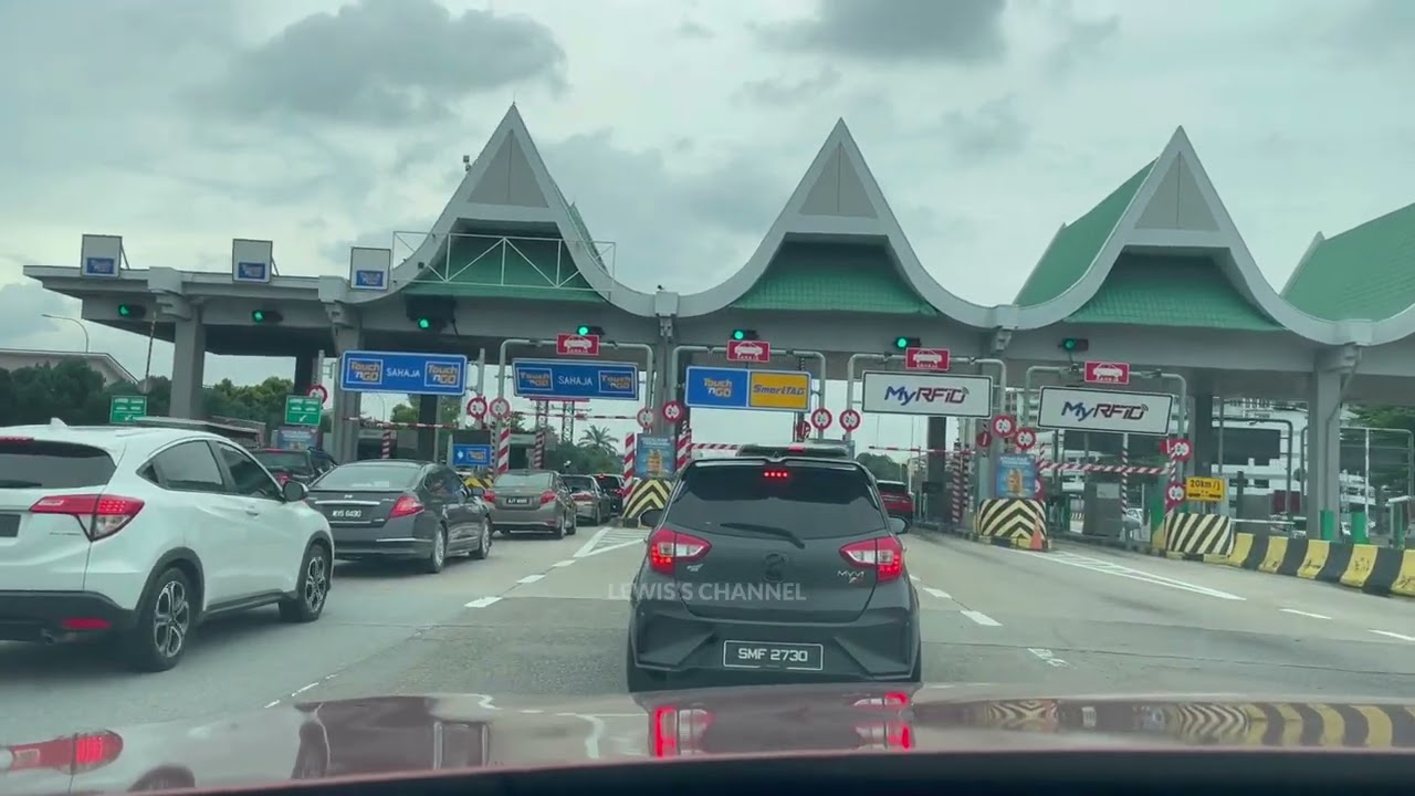【Timelapse】Driving from Penang to Taiping City | Road trip on North-South Expressway