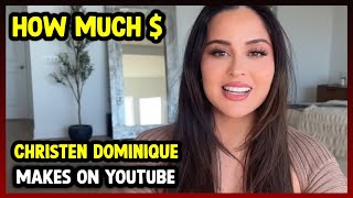 This Is How much money Christen Dominique makes on YouTube 2024.