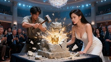 窮小伙覺醒透視神眼，美女老闆盡收眼底！拍賣行買下贗品雕像被群嘲，不料他錘開雕像露出絕世寶物，震驚全場！[MULTI SUB | FULL] | 爆米花追劇💓#爽劇 #逆袭