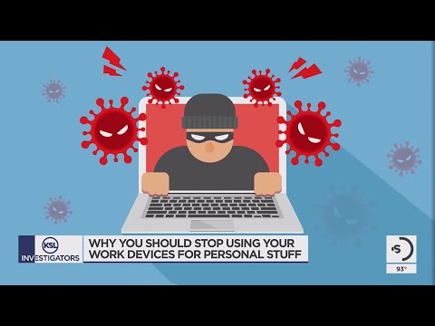 Why you should stop using your work computers, phones for personal use