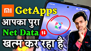 mi get app ko band karo aur bachao internet data ? 🤭 | how to uninstall mi get app in redmi mobile ?
