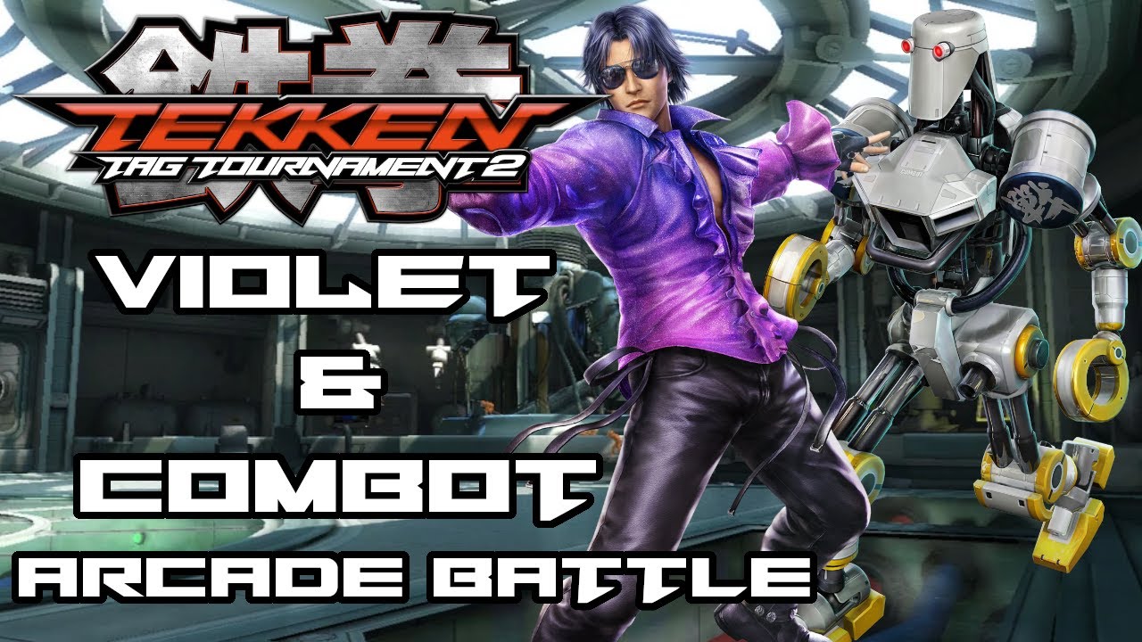 Tekken Tag Tournament 2 - [ Violet & Combot ] - Arcade Battle - #59 [PL ...