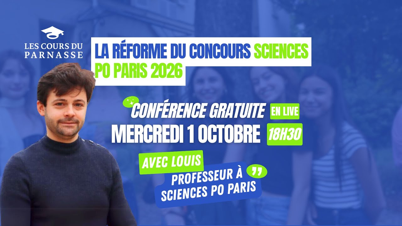 La réforme du concours Sciences Po Paris 2026