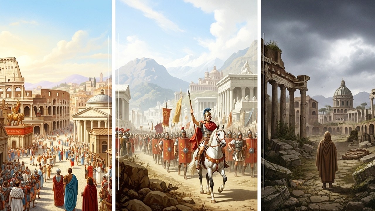 The entire history of the Roman Empire to fall asleep to - YouTube