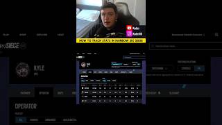How to Track stats in Rainbow Six Siege