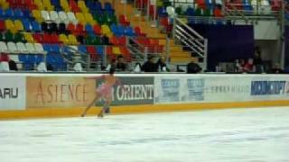 Mao Asada_Rostelekom Cup-2009_practice_2