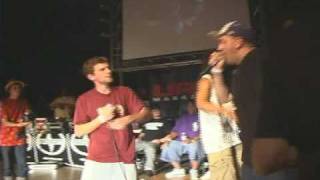 Franco vs The Saurus Scribble Jam 2007