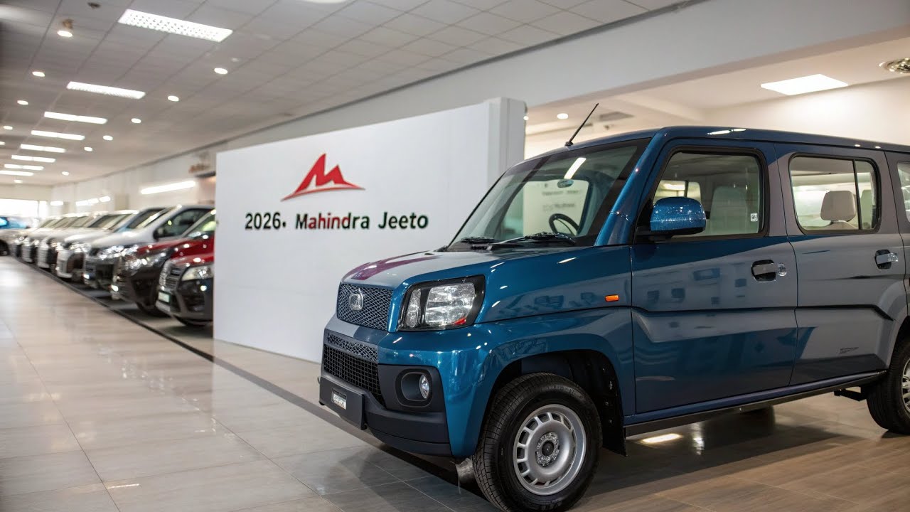 New 2026 Mahindra Jeeto Mini Van 🚐 | Price, Mileage, Features & Full Review | WheelX