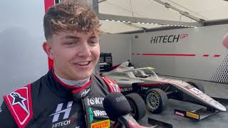 Deagen Fairclough British F4 Brands Hatch Indy pole position 2024