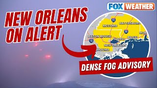 Thick Super Fog, Wildfire Smoke Blankets Louisiana