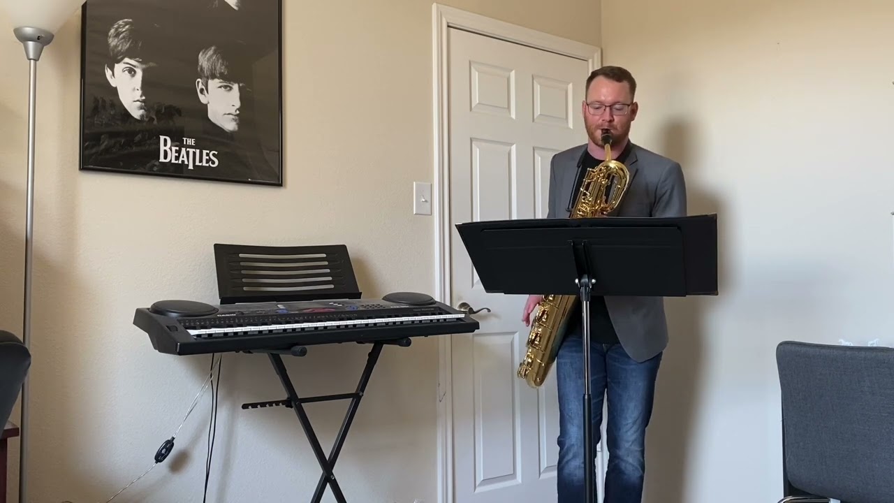 Ferling Etude 30 (revised Andraud) on Baritone Saxophone