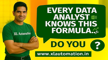 Every Data Analyst Knows This Formula… Do You? | How to Calculate Growth in Excel