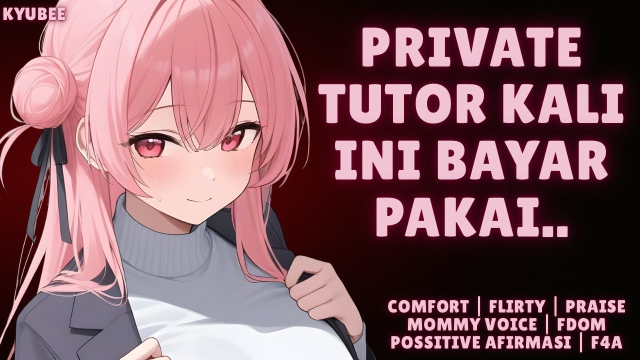 Kali ini bayar pakai.. emm Boba aja! | ASMR Roleplay Private Tutor | Flirty | Comfort | Mommy Voice