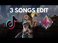 a random valorant edit with three songs...