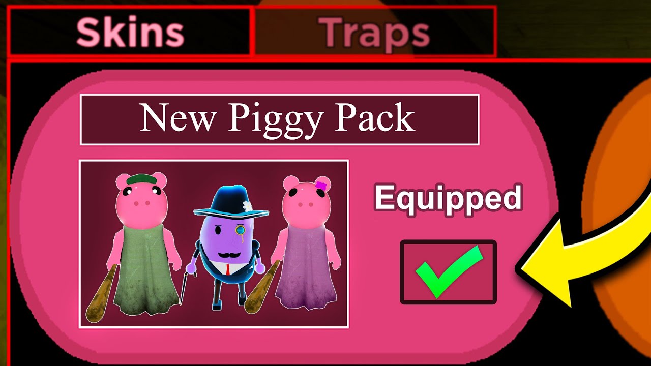 i unlocked the new Roblox Piggy skins early..