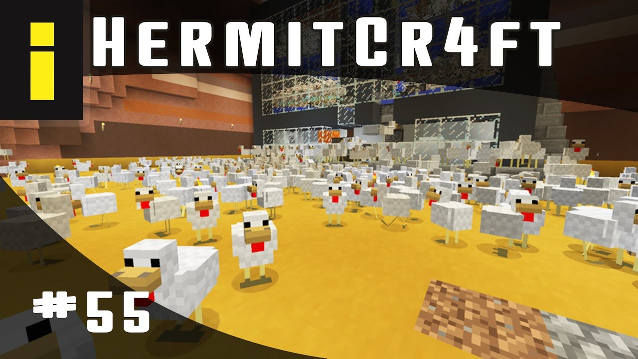 Minecraft HermitCraft Season 4 | Episode 55: Look at all those Chickens!