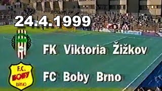 FK Viktoria Žižkov - FC Boby Brno 0:2 (24.4.1999)