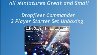 Dropfleet Commander 2 player starter Unboxing!