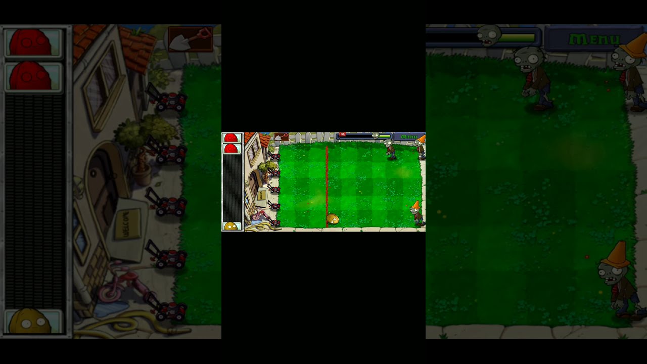 Kentang Bergelinding Plants vs Zombies shorts YouTube