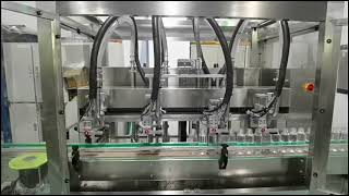 Celebrity Automatic tracking type liquid filling equipment for 500ml shampoo lotion filler 4 heads Profile