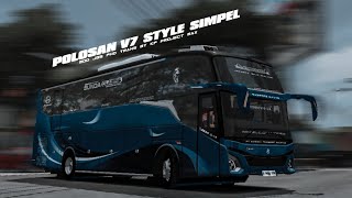 POLOSAN V7 STYLE SIMPEL ‼️ MOD JB5 SHD PHD TRANS ‼️KP PROJECT MAX