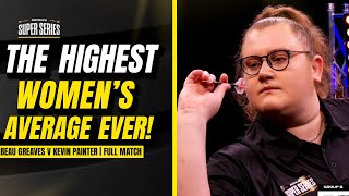 RECORD BREAKING BEAU GREAVES! | THE HIGHEST WOMEN'S DARTS AVERAGE EVER!!! 🔥
