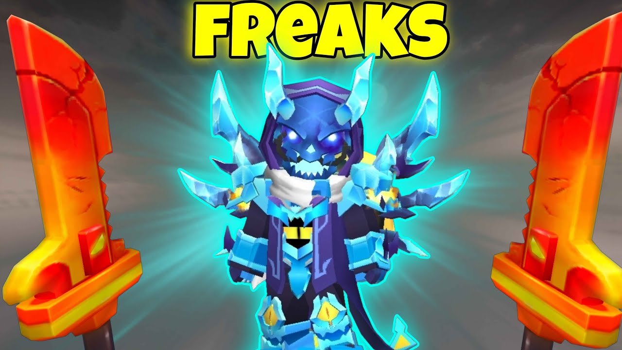 Trying The Freaks Diamond Armor Skin In BedWars Blockman Go