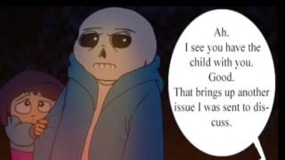 Undertale Comic Dub - Deeper Down Part 2 - The Meeting