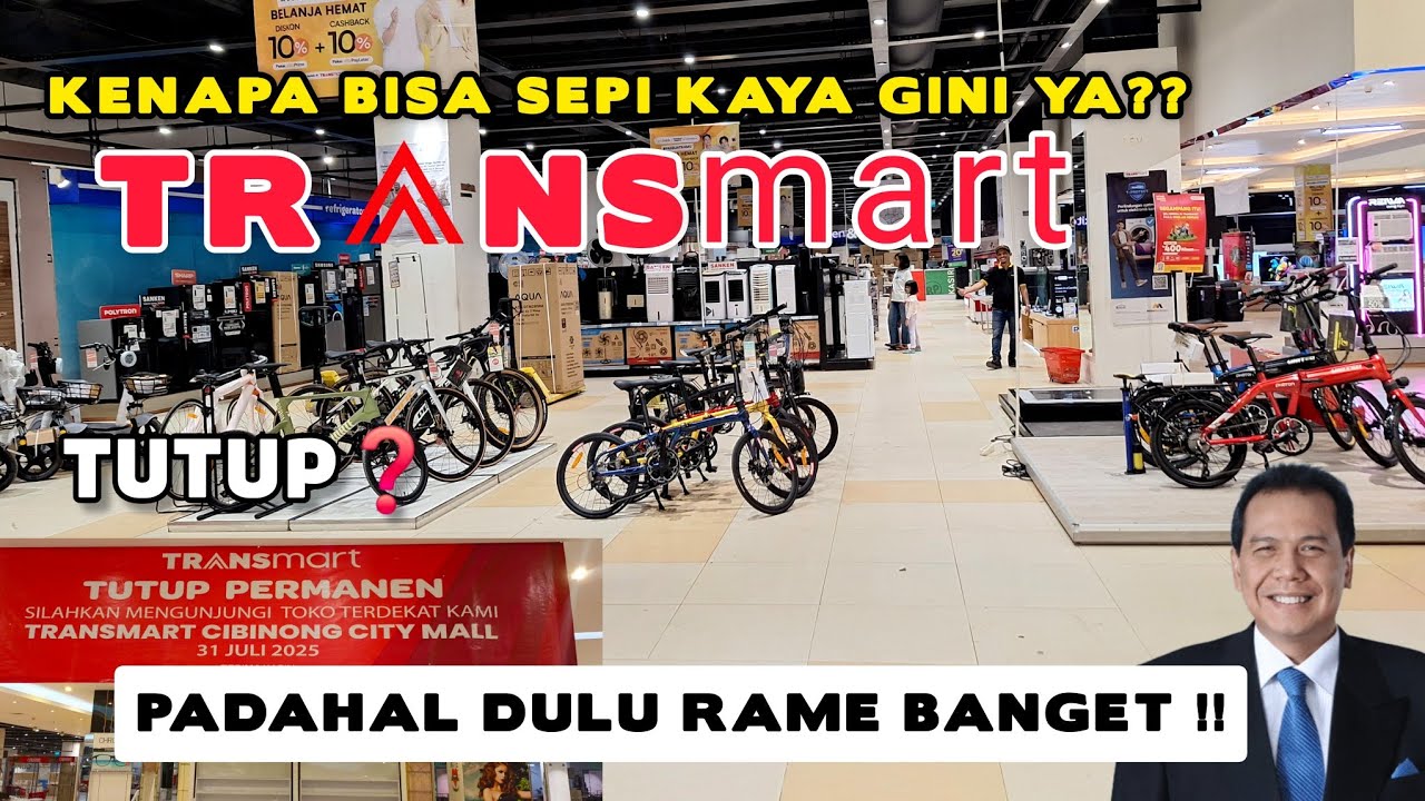 Nasib TRANSMART SEPI Ditinggalkan, Begini Kondisinya di Akhir Juli 2025