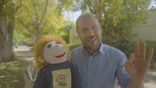 זאבי רוט "רב גן ישראלי" ביום עבודה יחד עם הבת שלו מיכל